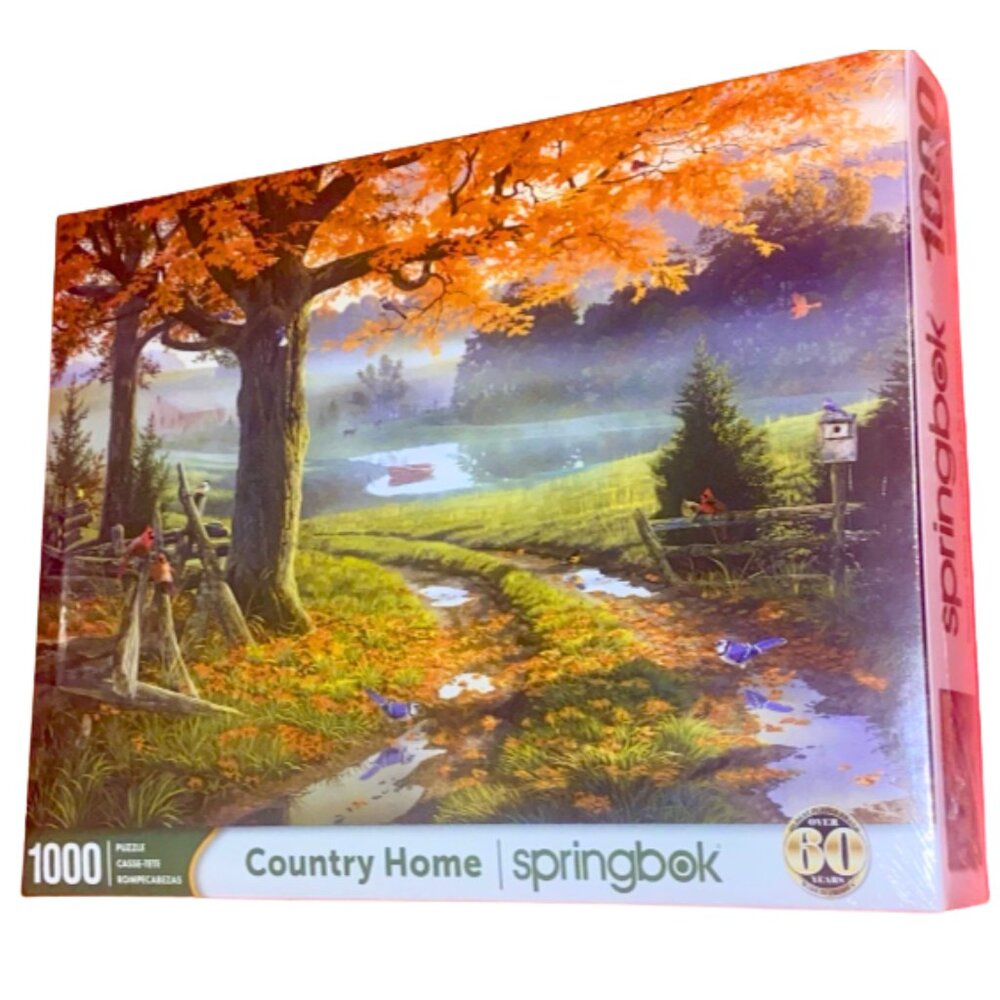 Country Home 1000 Piece Jigsaw Puzzle Springbok